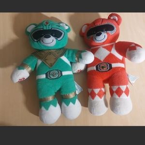 Build a bear power Rangers retired